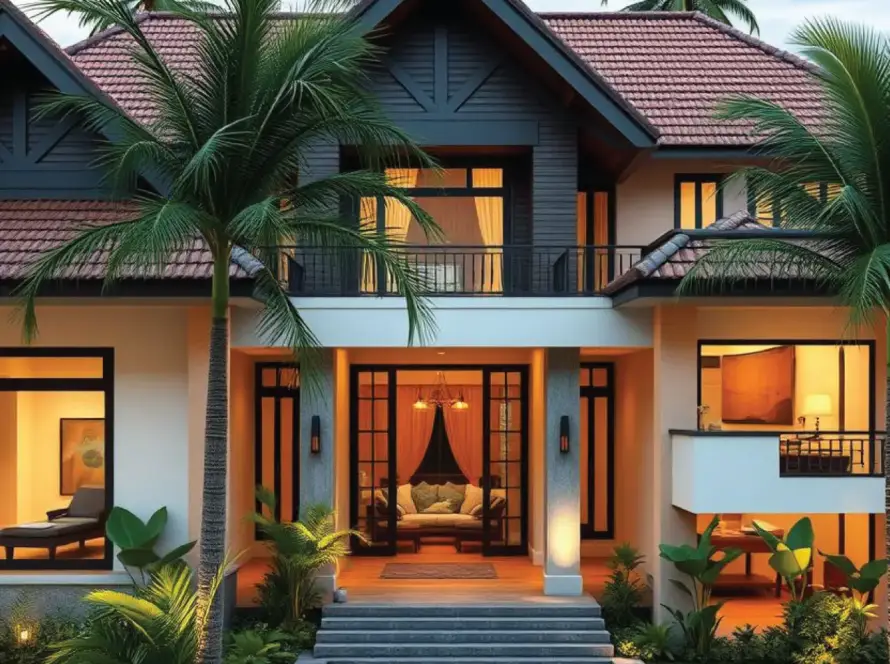 Home plan and 3D design by best builders in Ernakulam